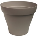 Pot Romeo 12 cm (taupe)