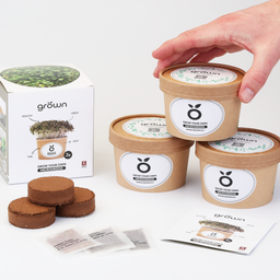 Grown cress kweekset karton
